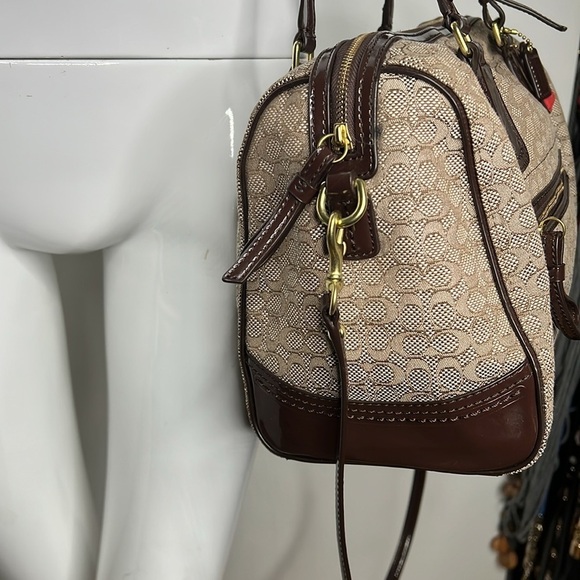 Coach Oxford Poppy 25047 Crossbody Satchel Bag - New without tags - Picture 6 of 16